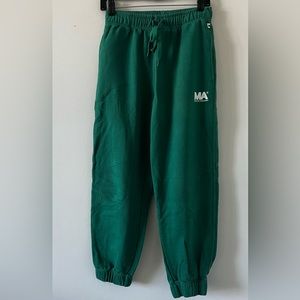 Martin Asbjorn Green Sweatpants in Size Small